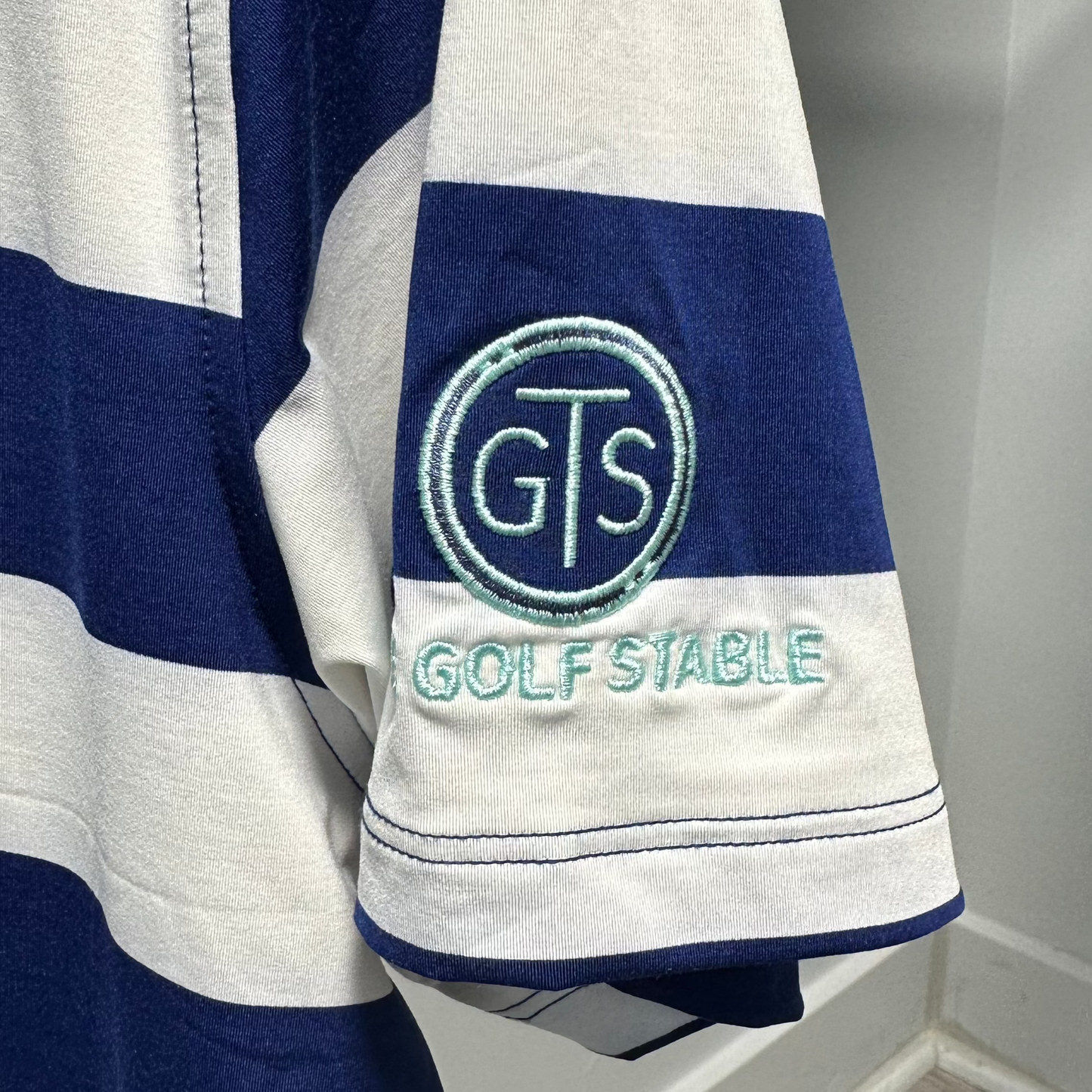 Captain America Polo w/ The Golf Stable Logo