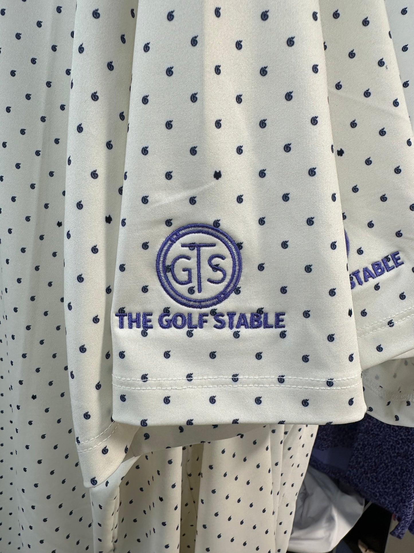 Icon "G" Polo w/ The Golf Stable Logo