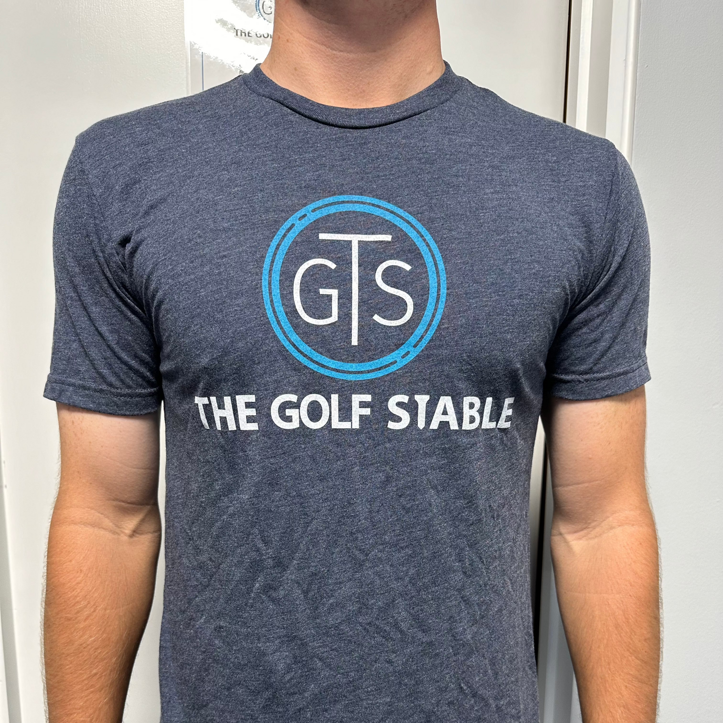 Unisex Tri-Blend Tee w/ The Golf Stable Logo