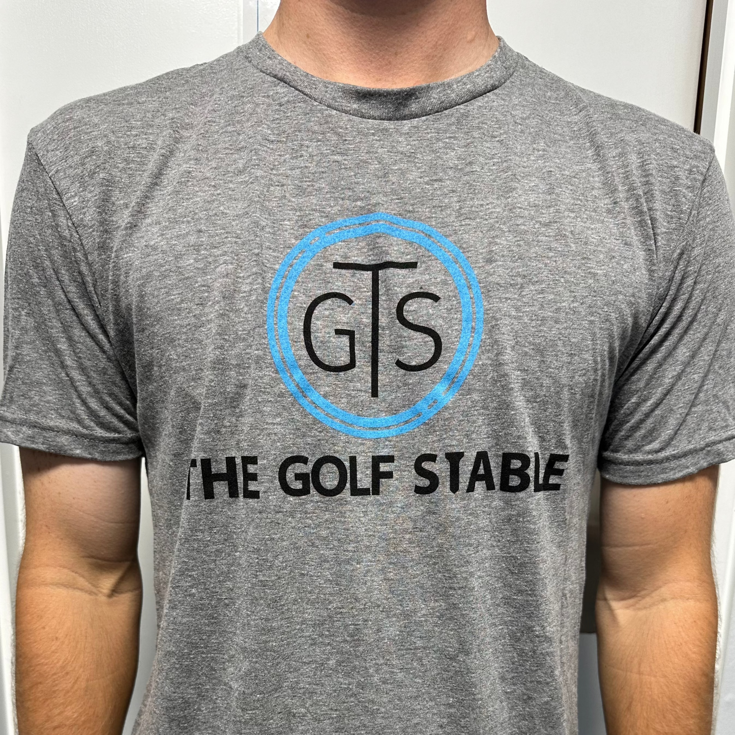 Unisex Tri-Blend Tee w/ The Golf Stable Logo