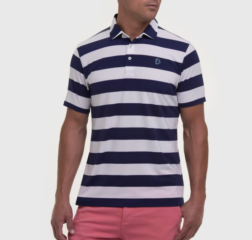 Captain America Polo w/ The Golf Stable Logo