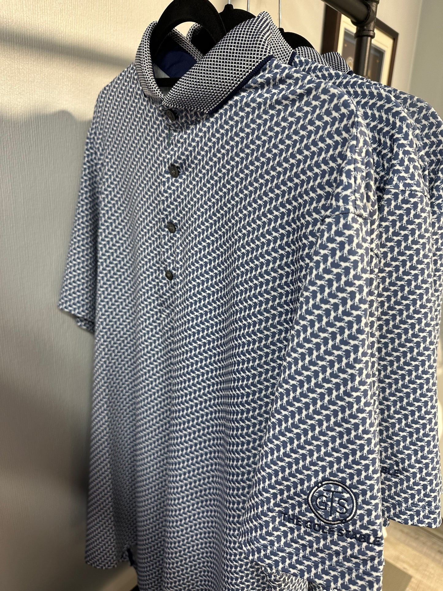 Dances With Wolves Polo w/ The Golf Stable Logo