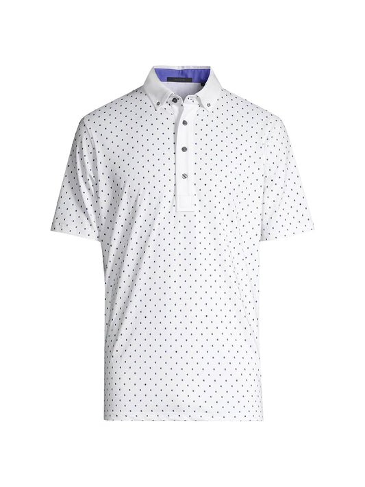 Icon "G" Polo w/ The Golf Stable Logo
